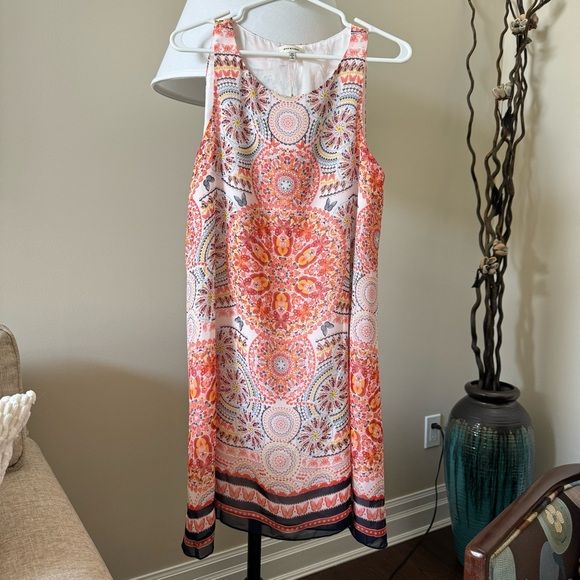 Max Studio Fully Lined A Line Scarf Dress Size Medium - Picture 3 of 7